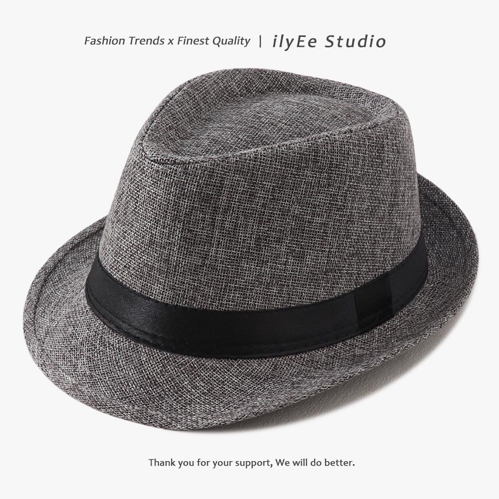Korean Style Summer Straw Jazz Hat for Women & Men – Trendy British Couple Beach & Outdoor Hat