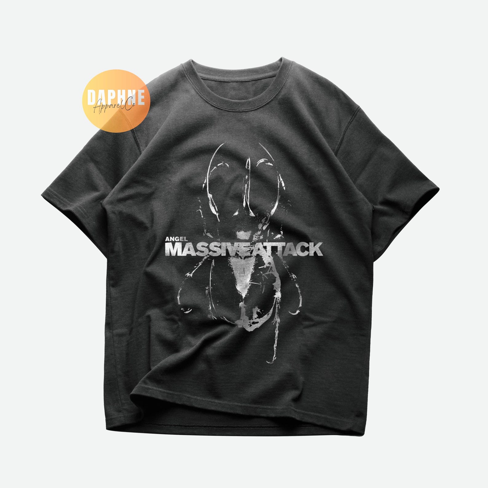 Massive Attack Mezzanine Album Cover T shirt | Electronic Rock Music Tee 3XL