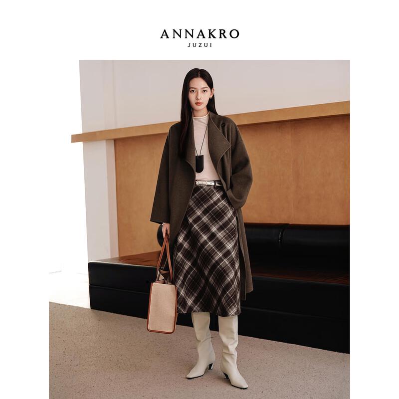 JOOZE ANNAKOU Women's Dimeer Style Wool Double-faced Coat