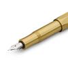 Kaweco Sport Fountain Pen Brass Nib: B Brass