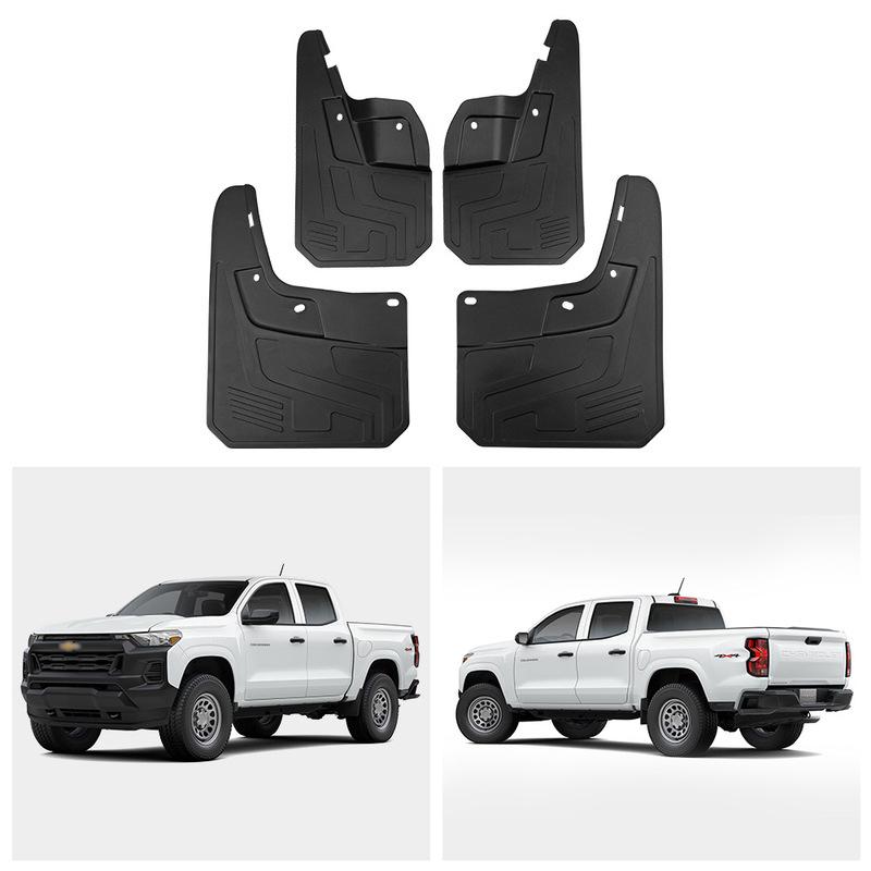 Mud Flaps For Chevrolet Colorado  2024 2025 small wheel brow car fender skin Prevent Scratches
