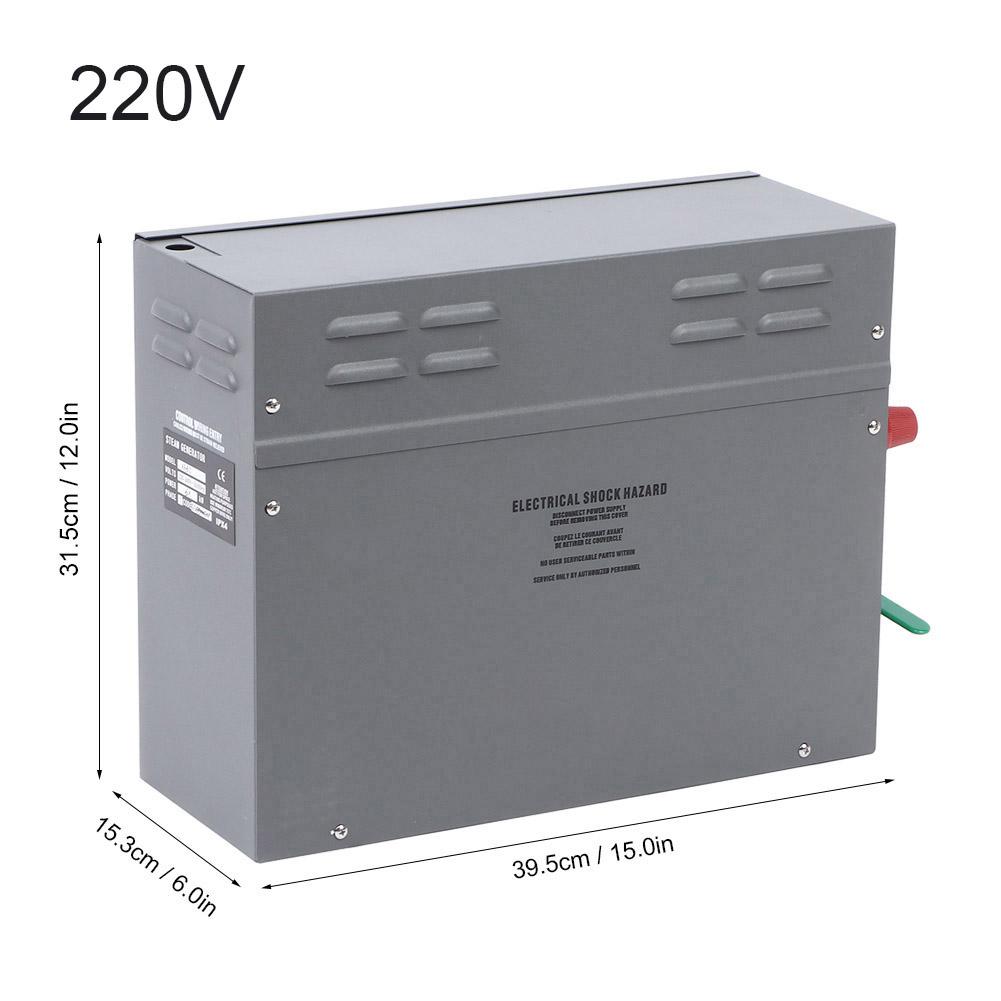 6KW Electric Sauna   Generator  0 Touch Control Temperature Time Display Panel