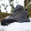 Winter High-top Cotton Shoes with Velvet Warm Walking Couple Shoes Outdoor Snow Non-slip Hiking Shoes