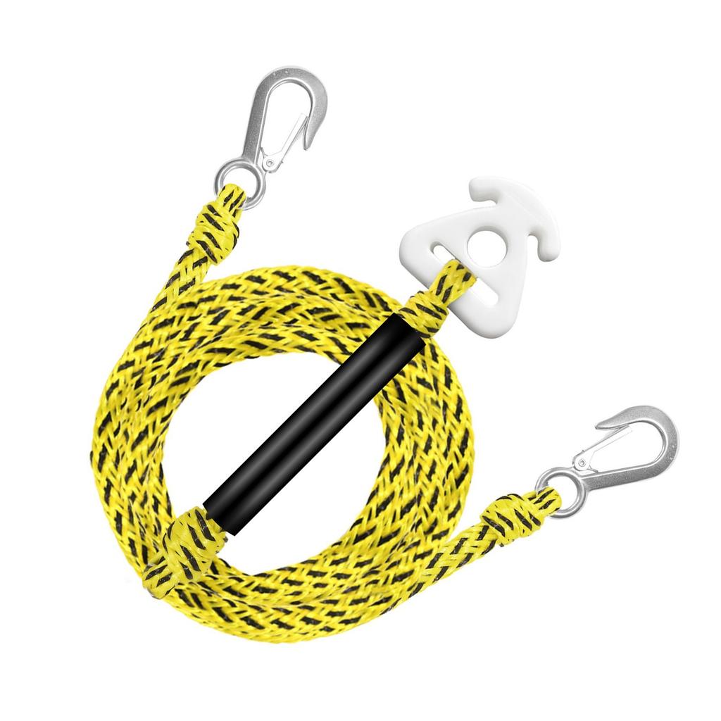 Commercial Water Sports Tow Rope Heavy Load Capacity Abrasion Resistant Polyethylene Material for Waterskiing Sailing