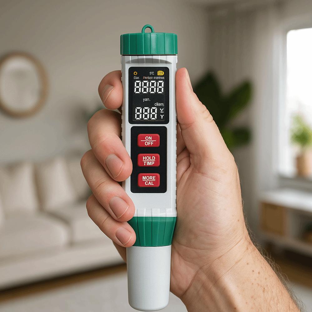 Waterproof Water Quality Meter LCD Digital Display Digital PH Meter  Aquaculture