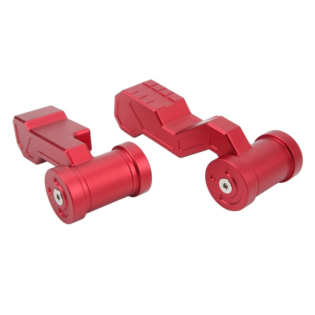 2 Sets Gear Shift Lever Knob Cover Kit Replacement for Jeep Wrangler JK JKU 2011?2018 Red