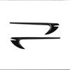 LLKUANG AMG Style Side Air Vent Fender Trim for Mercedes Benz C E GLC Class W205 W213 X253 (Glossy Black)