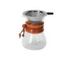 Pyrex CP-8535 Coffee Server, 400ml, Natural, with Stainless Steel Filter