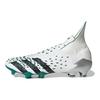 Predator Freak+ EQT FG Demonskin - Wit Sub Groen Heren Sneakers Kristalwit Kernzwart GX0224