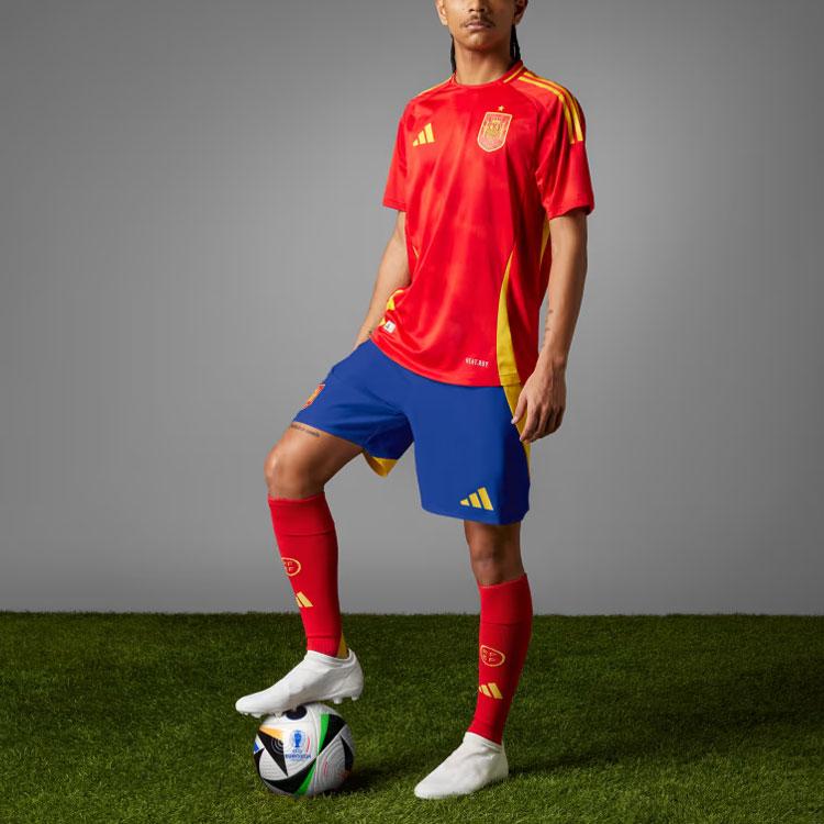 Adidas Spain 2024 Home Authentic Jersey Better Scarlet Men Streetwear IP9333
