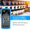 2.5 Inch LCD Digital Handheld 100kHz LCR Meter LCR Multimeter Tester for Inductance Capacitance Resistance Measuring