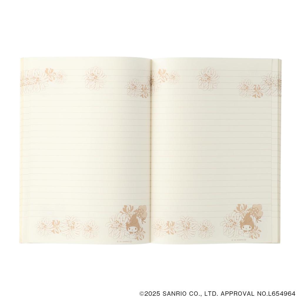 A5 Notebook Paul Joe X My Melody White & PAJ-NB27-WH