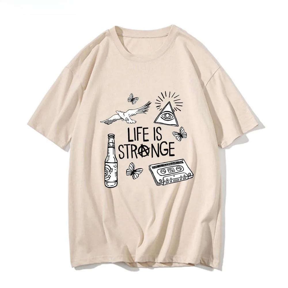 Life Is Strange Harajuku Anime T-shirts Cute Harajuku Short Sleeve Casual Women's T-shirt Clothing Street Tops Aesthetic Clothes