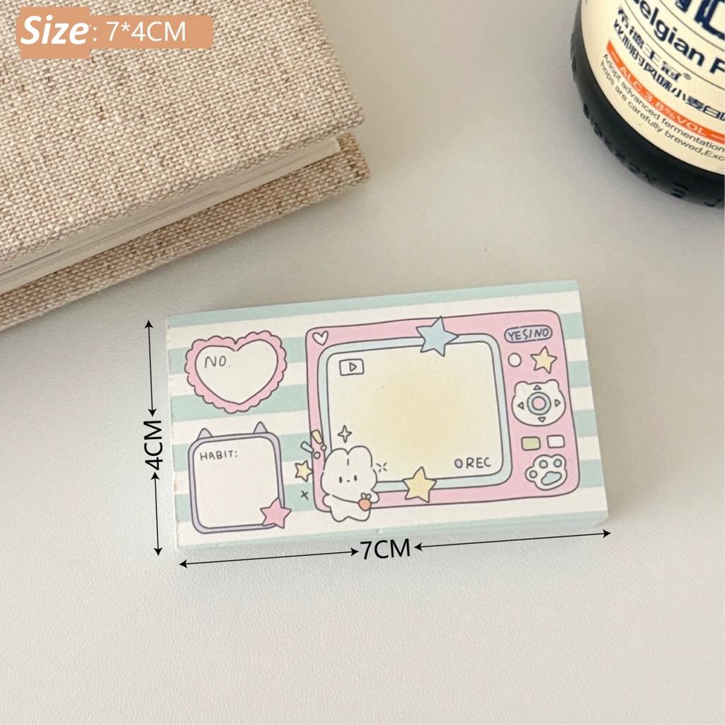 Memo Pads For Students Non-Sticky Non-Sticky Notepads Romantic Notepads Adorable Cute Mini Notepads For School Journaling