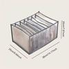Jeans-Organisations-Aufbewahrungsbox, Schrank-Organizer, Kleidungs-Organisationssystem, Schubladen-Organizer, Schrank, Hosen-Aufbewahrungs-Organizer
