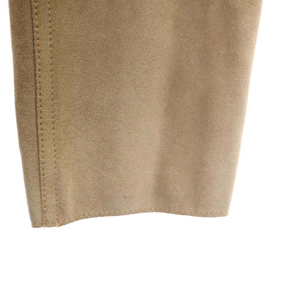 Marni Made In Italy Leather Coat 40 Beige Women Used