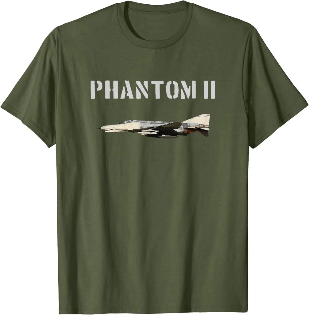 F-4 Phantom 2 Jet Fighter Plane Men T-Shirt Short Sleeve Casual 100% Cotton O-Neck Summer TShirt