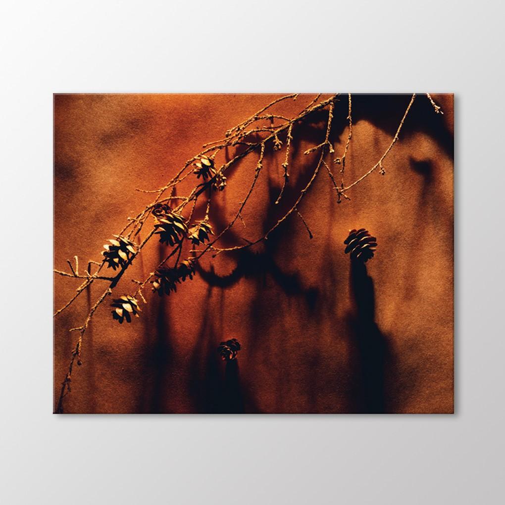 

Стол из сушеных веток и шишек