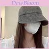 Denim Fedora Hat For Women With Uv Sun Protection And Adjustable Fit For Outdoor Fashion