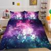 Vânzare la cald Husă de pilota Animale înstelate Textile de casă Lenjerie de pat Queen Size Husă de pilota 3D Romantic Copii Adulti Set husă de pat