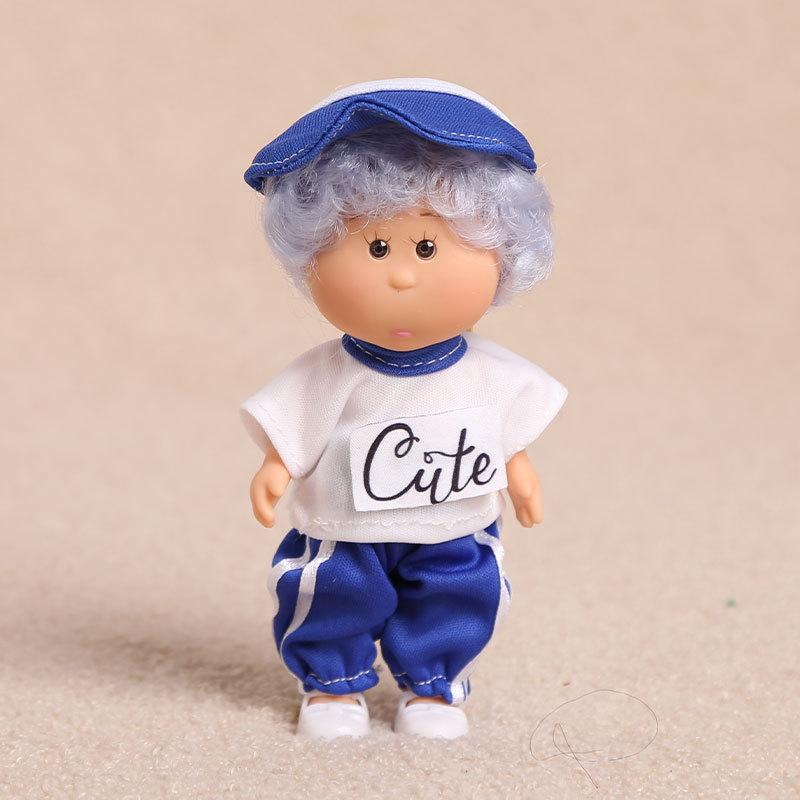 Plush Toy Small Potato Bjd Doll With Removable Outfit For Girls And Collectors