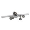 A20F-31Pcs Metric Tap And Die Set Hand Tap Drill Bit Screw Tap HSS Thread Die Wrench Handle Tap And Die Set