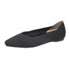 New environmentally friendly and healthy flying weaving fashionable and elegant 3D three-dimensional shock-absorbing flat-soled women's shoes