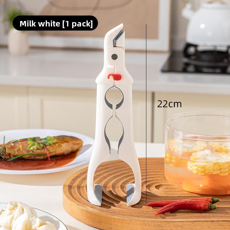Three-in-one Dual-purpose Kitchen Anti-slip and Heat-resistant Tongs