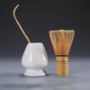 Japanese Matcha Whisk Kits, Ceramic Holder, , for Ceremony Kits