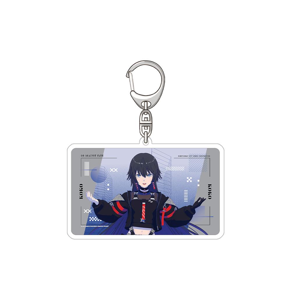 Kamitsubaki City Under Construction Kafu Morisaki Rime Tanioki Haru Asanushi Sekai Yorukawa Official Acrylic Keychain Fans Gifts 6 cm