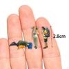 1/64 Figure Doll Backpacker Handpainted Resin Mini Travelers Figurines for Fairy Garden Accessory