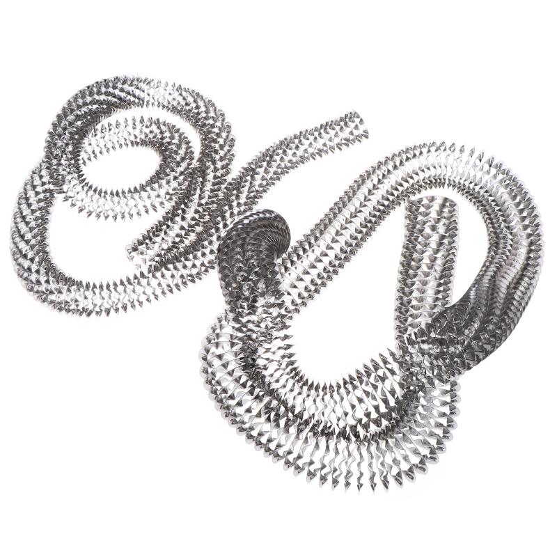 1 Pcs Stainless Steel Spiral Hollow Fin For Heating Cooling Tube Special Fin Drying Radiator Accessories