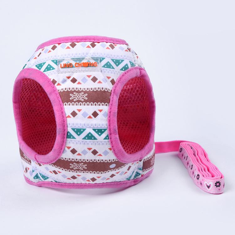 Dog Print Protective Harness Vest