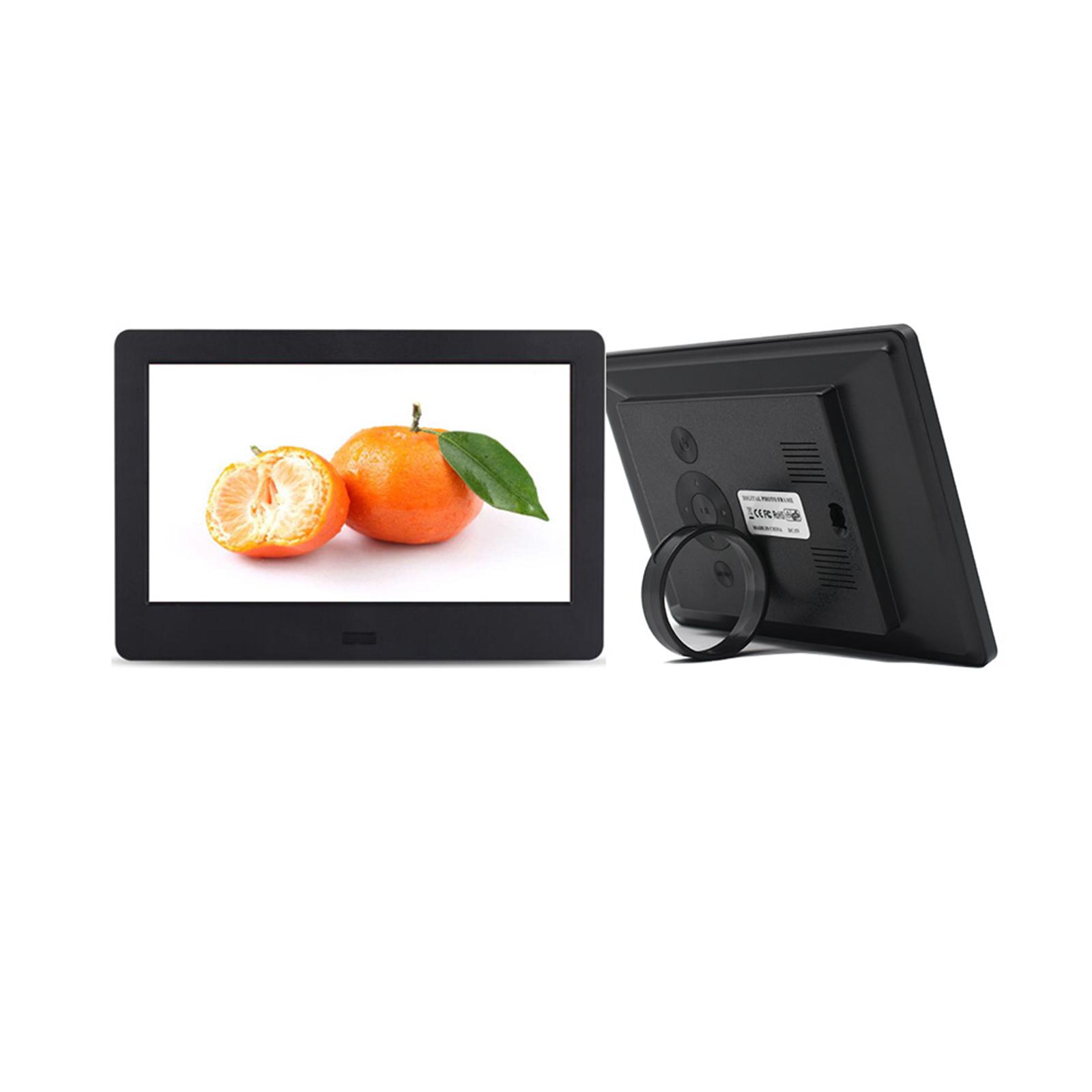 

7-дюймовая цифровая фоторамка, электронный альбом, дисплей HD 1080P, настольный вертикальный экран, рекламный плеер 10-inch чёрный