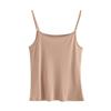 Silkworm silk vest summer outer wear inner mulberry silk knitted sleeveless slim fit versatile bottoming shirt top