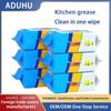 Powerful Degreasing Kitchen Wipes - 80 Count, Thick & Disposable for Oil Stains