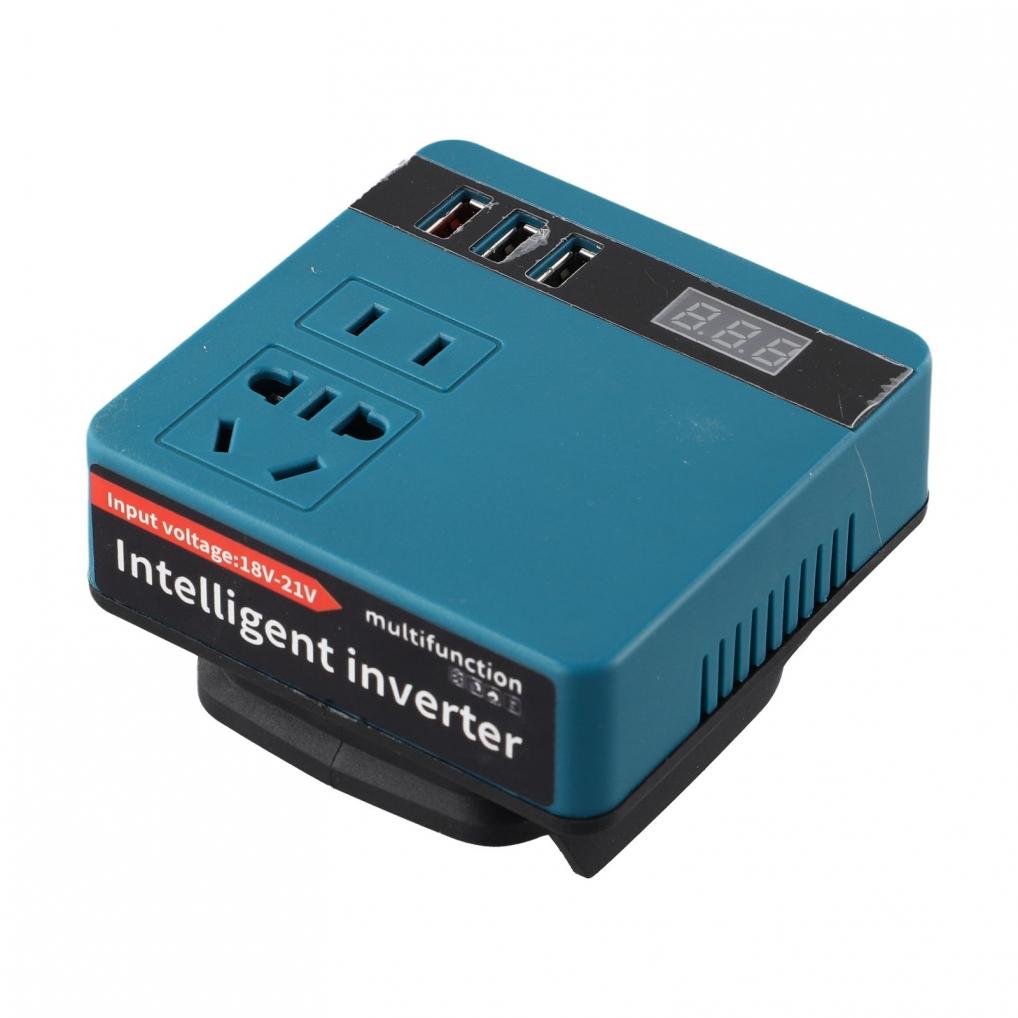 Advanced Inverter with Intelligent Battery Management and Current Monitoring