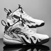 New Basketball Shoes Autumn Breathable Non-Slip Mandarin Duck Shoes Shock-Absorbing And Wear-Resistant High-Top Professional Men'S And Women'S Actual