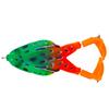 1pcs/10pcs/Floating Topwater Frog Lure Bass Trout Fishing Lures Kit Set Realistic Prop Frog Soft Swimbait Floating Bait with Weedless Hooks