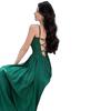Pure Desire Sexy Backless Sleeveless Suspender Dress Women's Summer New Waist and Thin Design Split Word Skirt