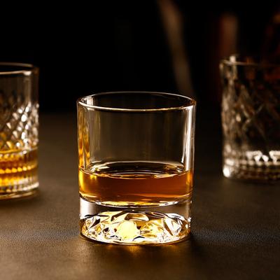 Kreatives Diamantgeschliffenes Weinglas Whiskeyglas Transparentes Cocktailglas Party-Weinglas Trinkgläser Bar Tequila-Becher