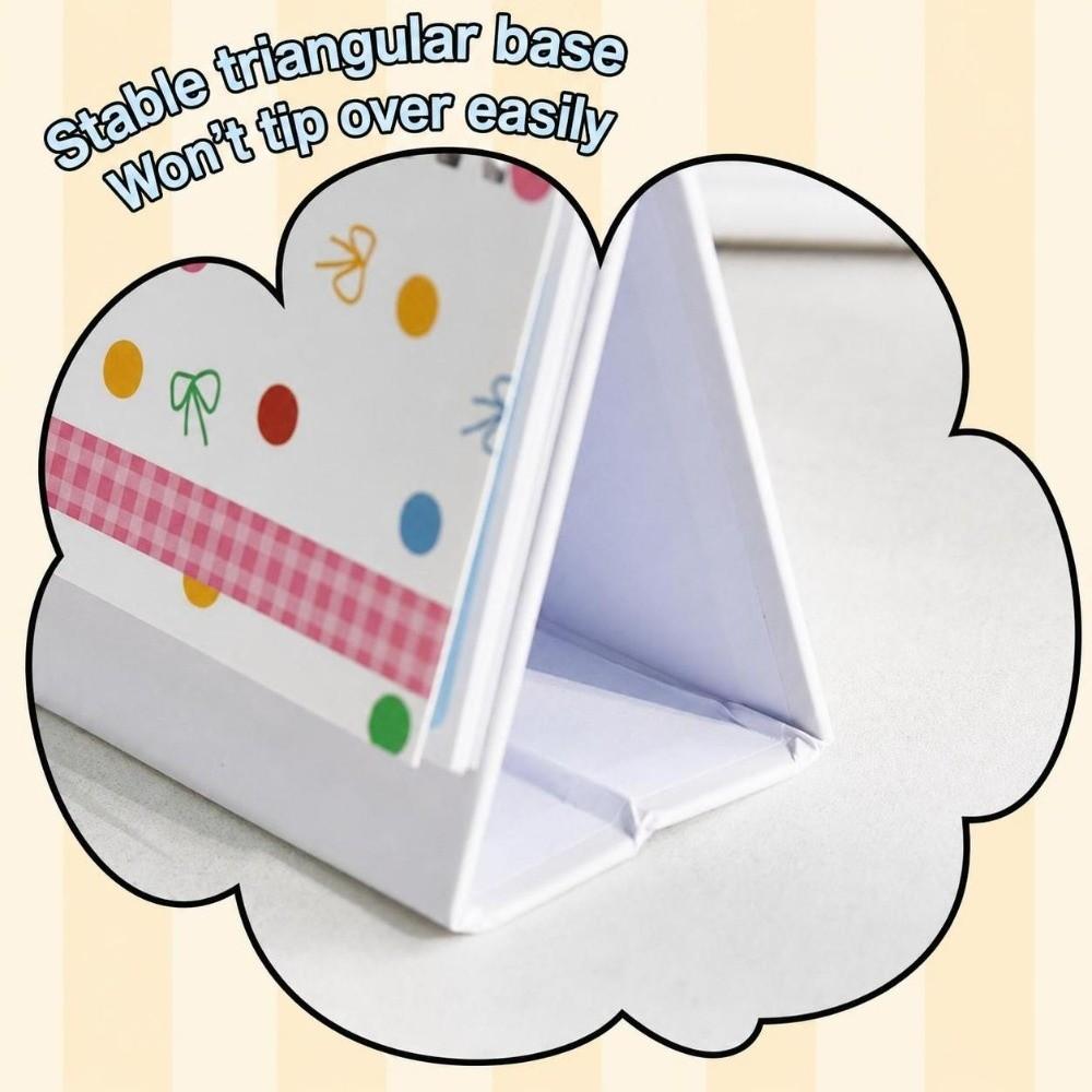 Colorful Coil Calendar Polka Dot Flip Calendar New Monthly Planner Home Office