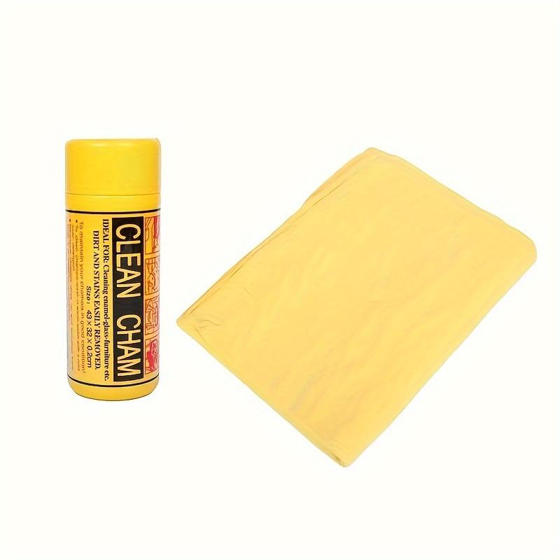 

Суперабсорбирующее замшевое полотенце для сушки автомобиля, быстросохнущее, не оставляющее царапин и многоразовое для чистки автомобиля жёлтый