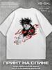 Camiseta con Estampado Trasero de Choso de Jujutsu Kaisen
