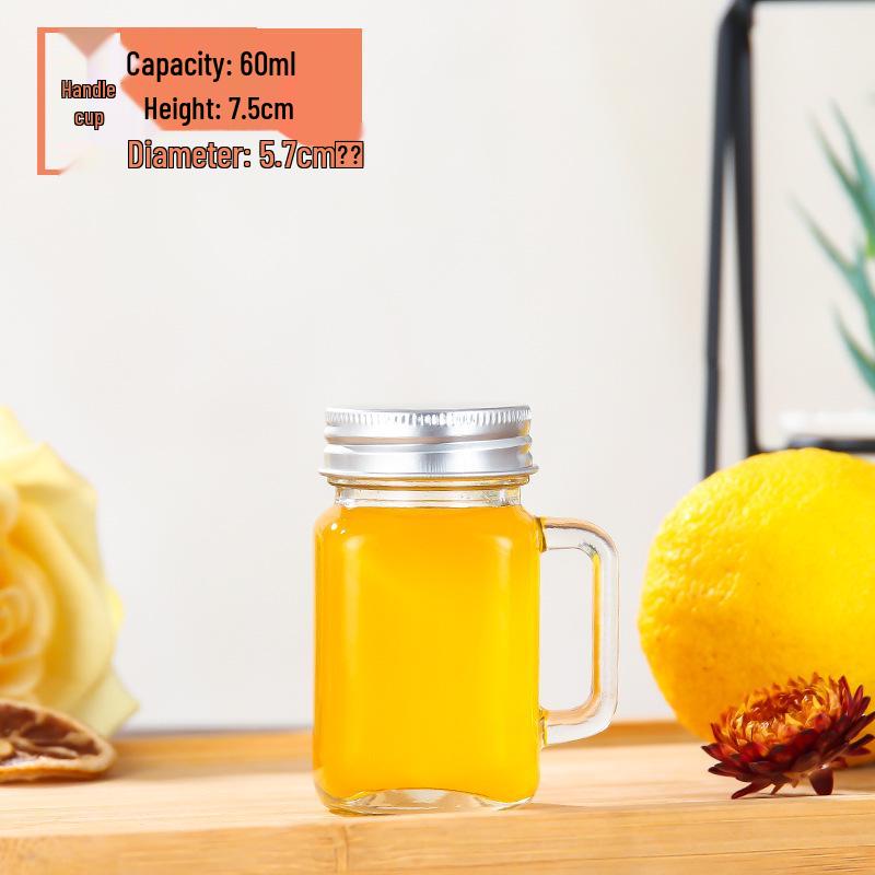 40ml Mini Glas Henkel Espressotasse Glas