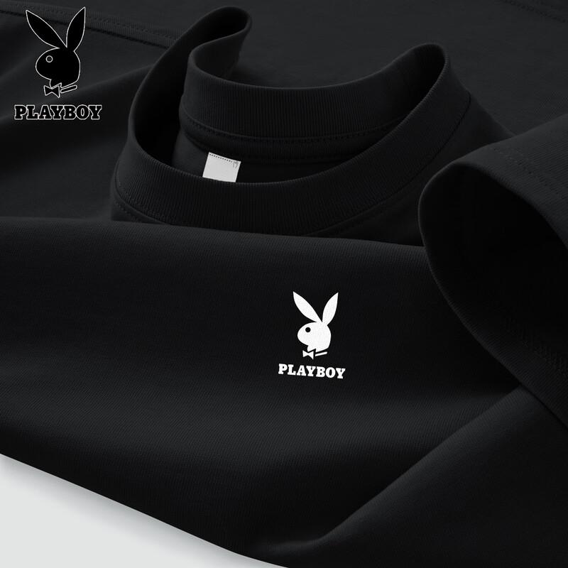 PLAYBOY Men s 2026 Loose Fit Cotton Short Sleeve T-Shirt M
