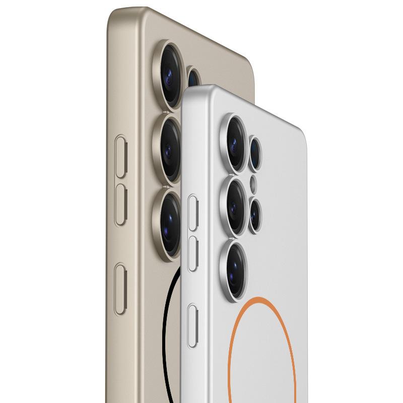 Samsung S25 Ultra Thin Powerful Built In Magnetic Phone Case Wireless Charging Fashion Men's and Women's Protection Case