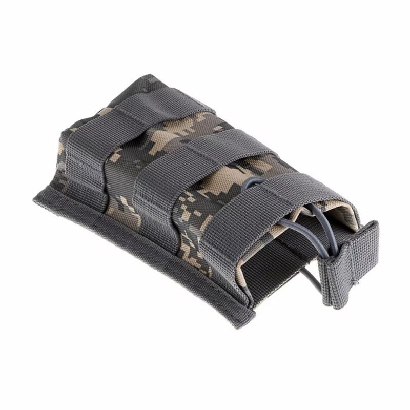 Outdoor Multi-functional Camouflage Magazine & Walkie-talkie Pouch
