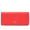 Lanvin Collection Croix Zeppes Long Wallet 65-6043 Red