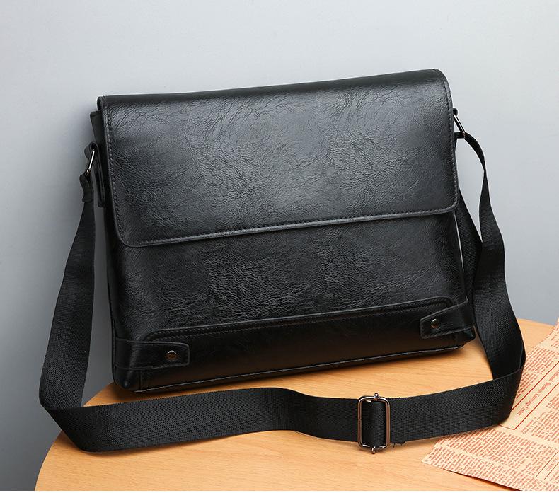 New Large Capacity Men's Casual Crossbody Messenger Bag